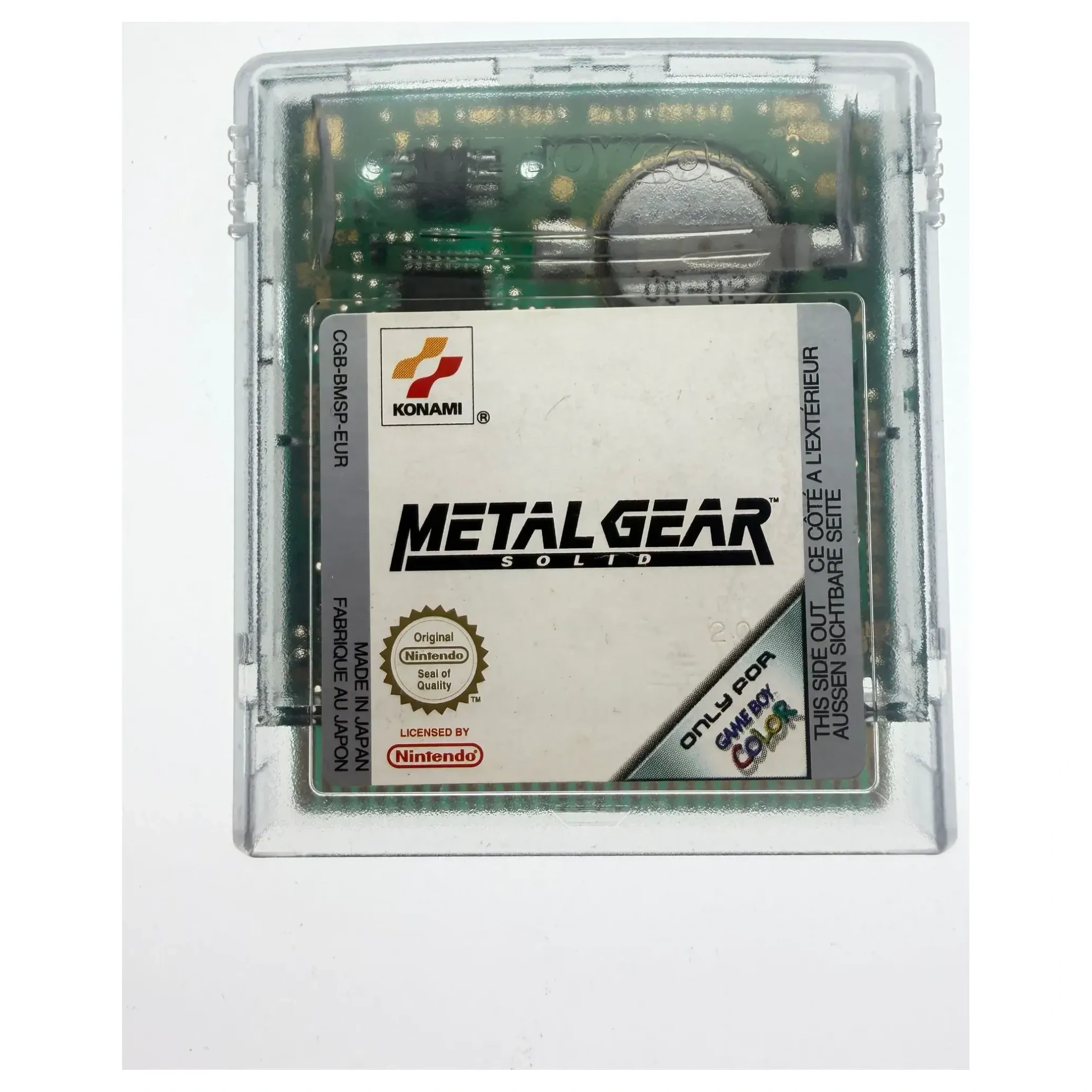 Metal Gear Solid (Game Boy / Color) — Losse cartridge, Goed staat — origineel tweedehands kopen bij Gameshop Enter