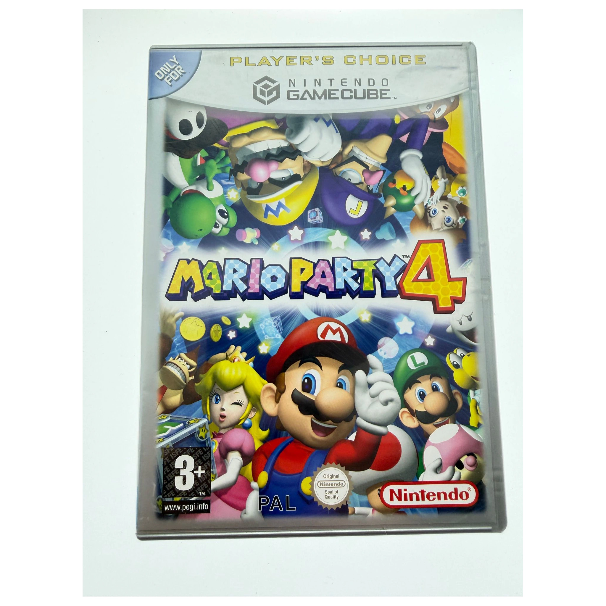 Mario Party 4 (Player's Choice) (GameCube) — Game in doos, Goed staat — origineel tweedehands kopen bij Gameshop Enter