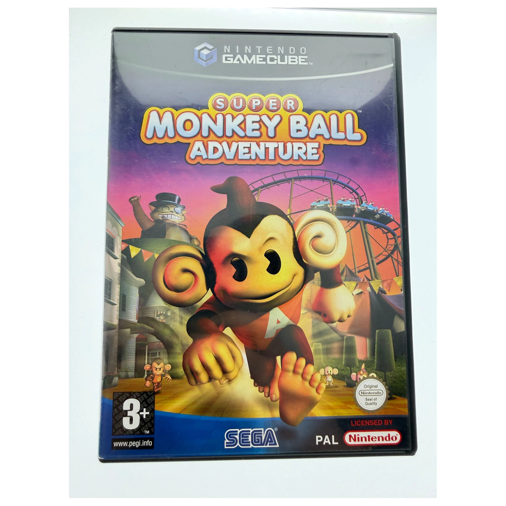Super Monkey Ball Adventure (GameCube) — Game in doos, Goed staat — origineel tweedehands kopen bij Gameshop Enter