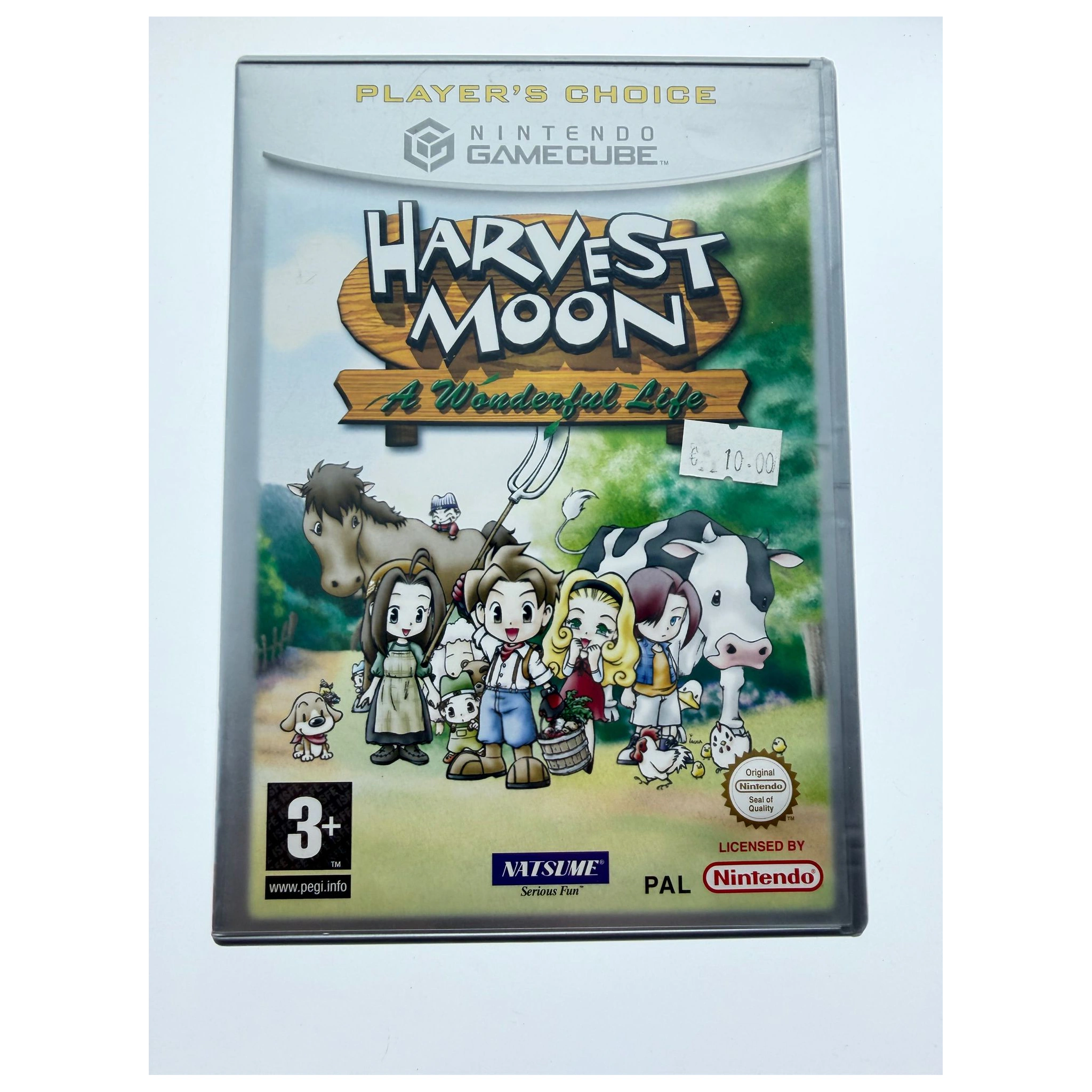 Harvest Moon: A Wonderful Life (Player's Choice) (GameCube) — Game in doos, Goed staat — origineel tweedehands kopen bij Gameshop Enter
