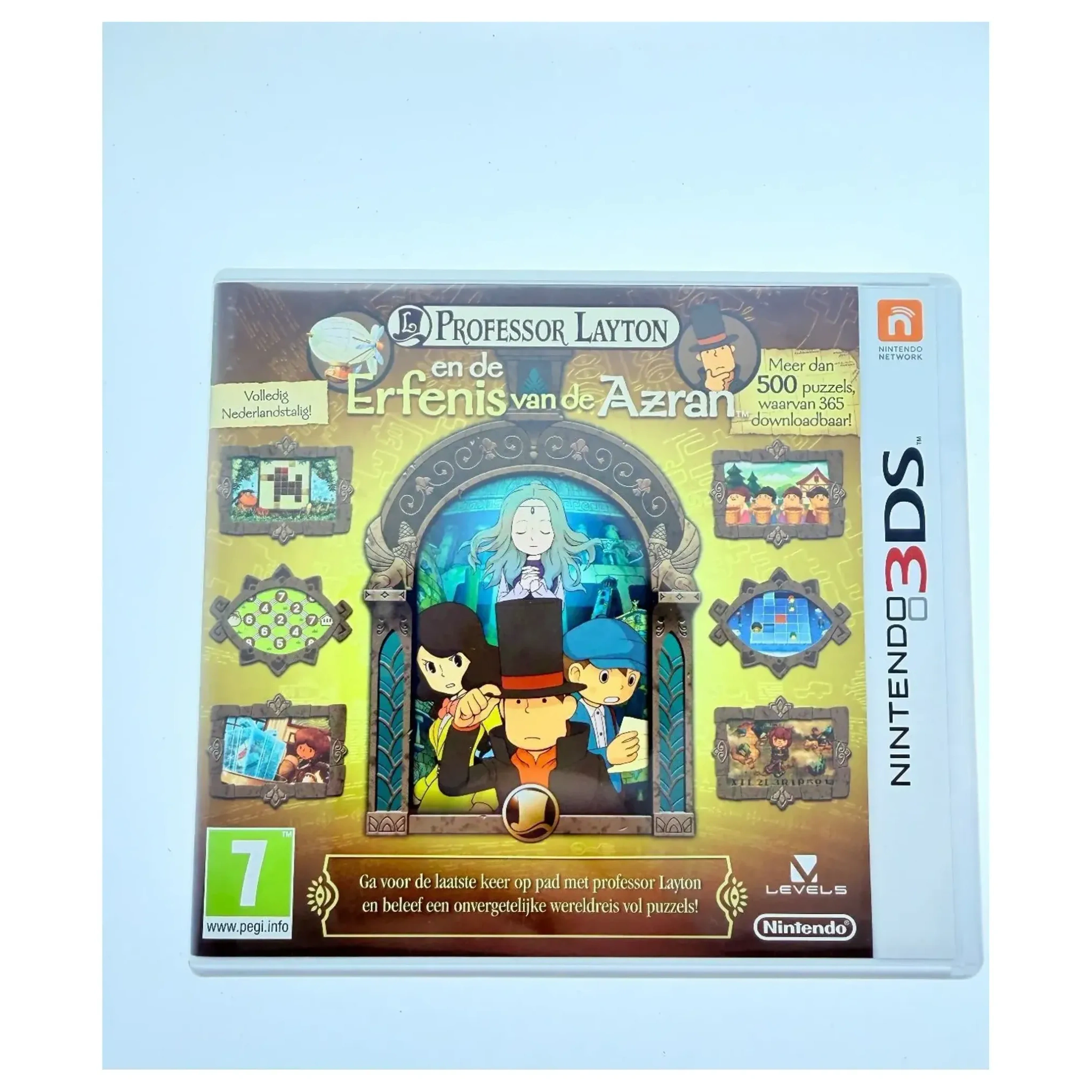 Professor Layton games volgorde — Nintendo DS + 3DS