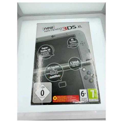 New Nintendo 3DS XL Metallic Black (in doos) — In doos tweedehands handheld kopen