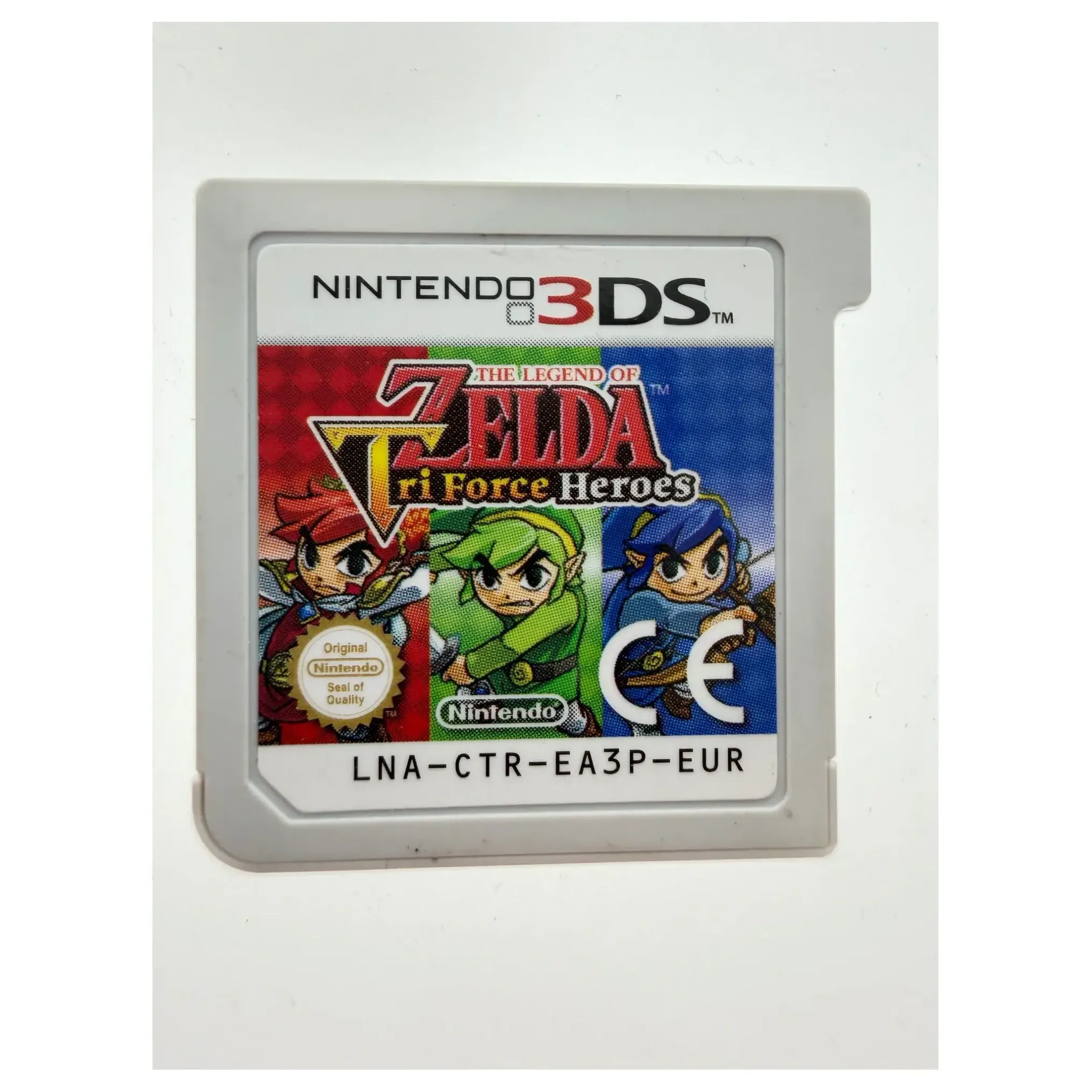 The Legend of Zelda: Tri Force Heroes (Nintendo 3DS) — Losse cartridge, Goed staat — origineel tweedehands kopen bij Gameshop Enter