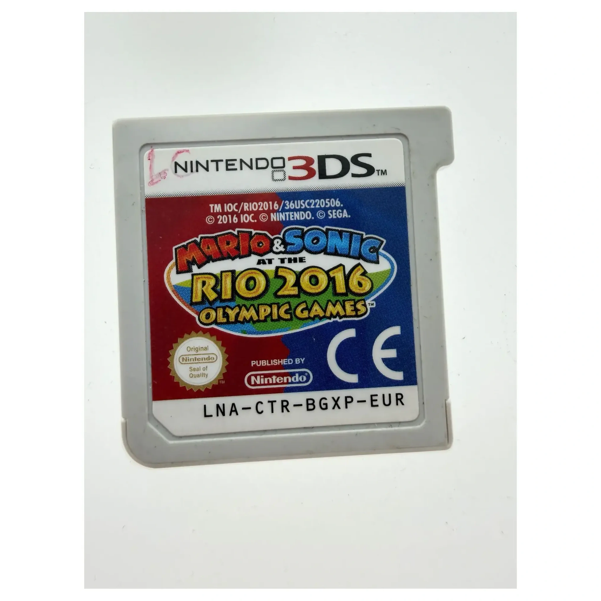 Mario & Sonic at the Rio 2016 Olympic Games (Nintendo 3DS) — Losse cartridge, Goed staat — origineel tweedehands kopen bij Gameshop Enter
