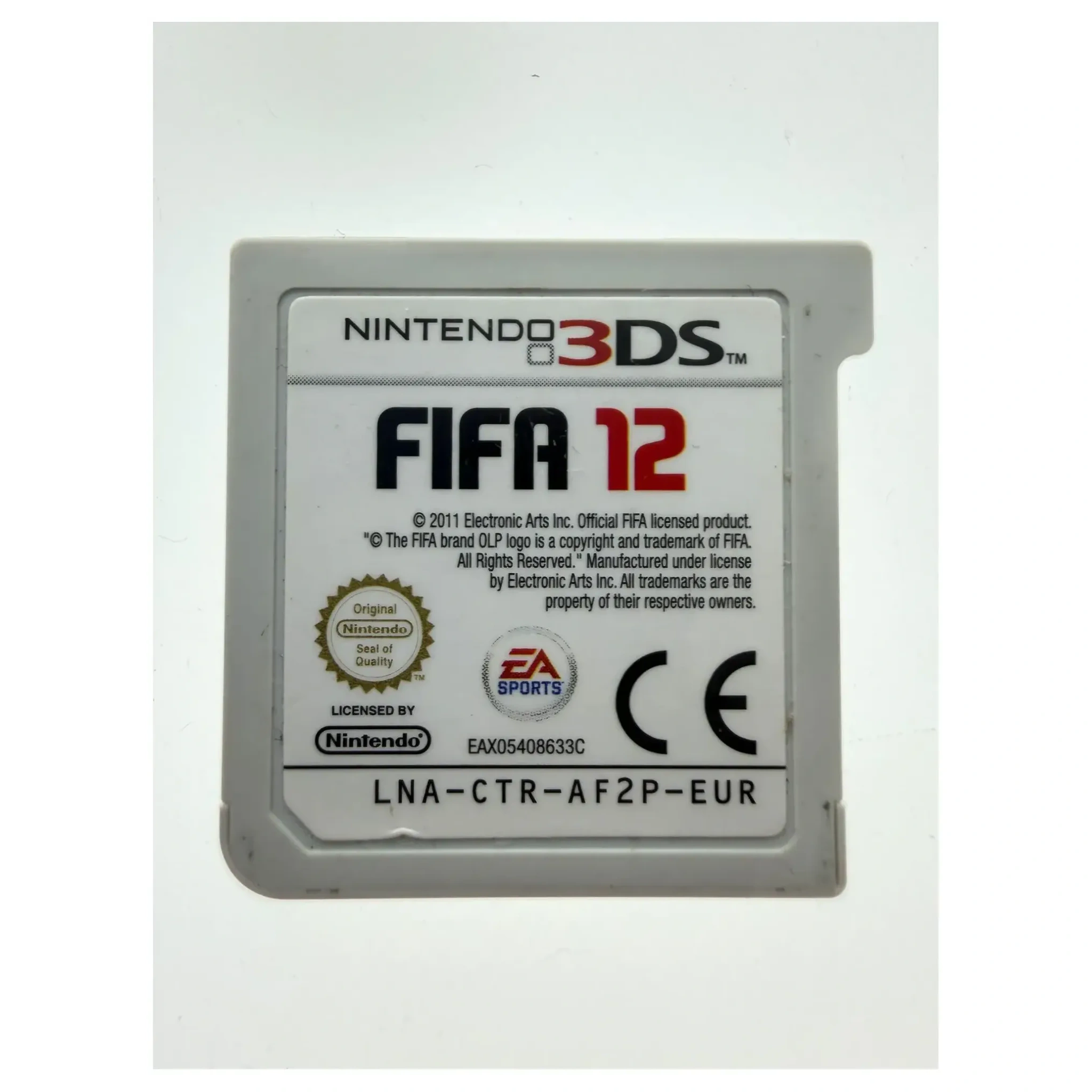 FIFA 12 (Nintendo 3DS) — Losse cartridge, Goed staat — origineel tweedehands kopen bij Gameshop Enter