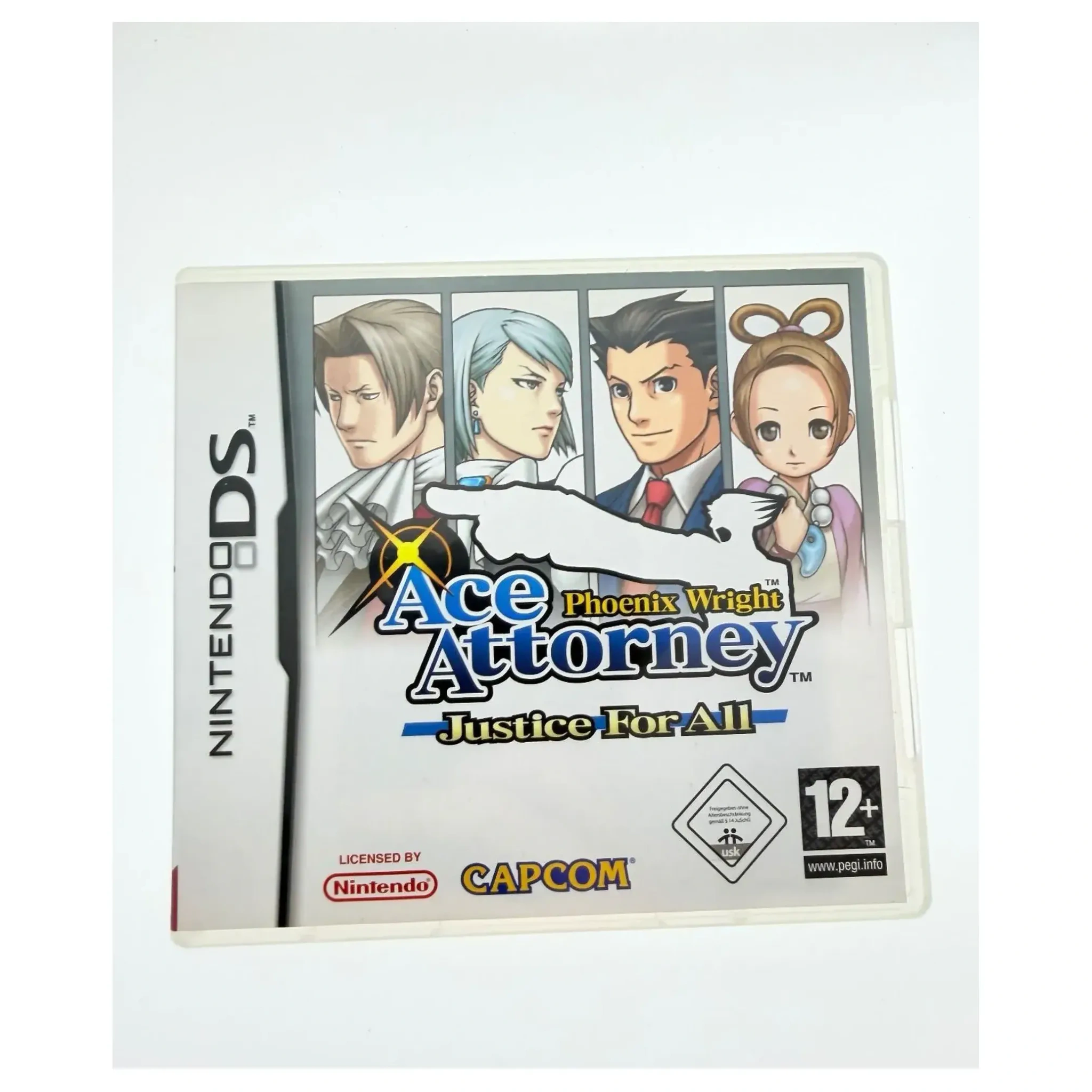 Phoenix Wright: Ace Attorney - Justice for All (Nintendo DS) — Game in doos, Goed staat — origineel tweedehands kopen bij Gameshop Enter