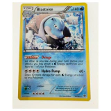 Pokemon Blastoise Holo — Boundaries Crossed 16/101 Pokemon Kaarten Voorkant — Losse kaart