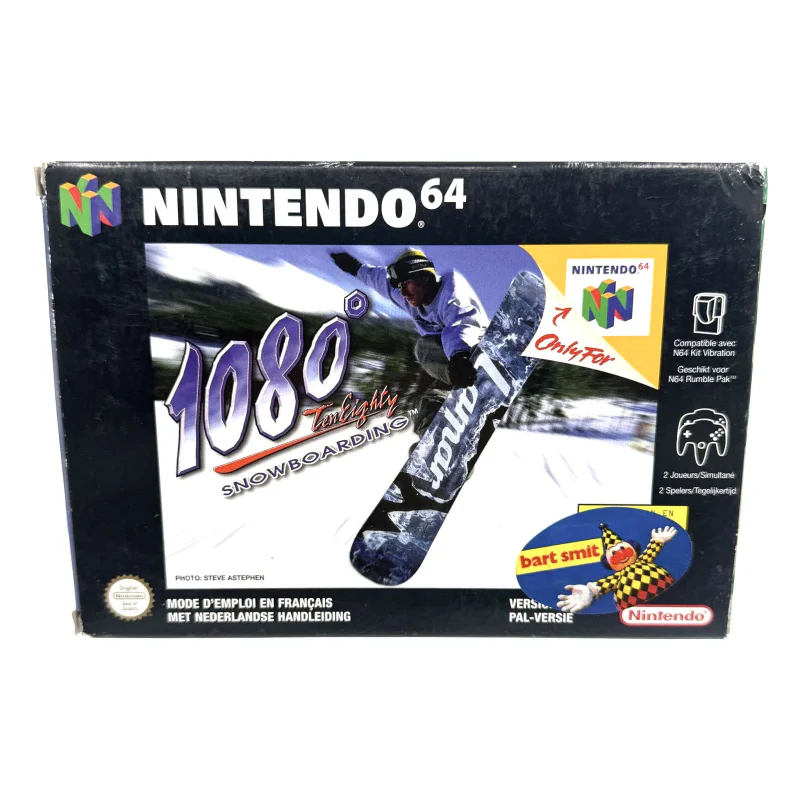 1080° Snowboarding (Nintendo 64) Game in doos — Goed — origineel kopen bij Gameshop Enter