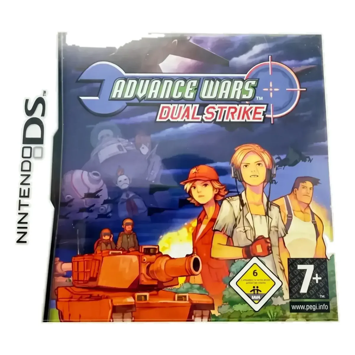 Advance Wars: Dual Strike Nintendo DS Voorkant — Game in doos