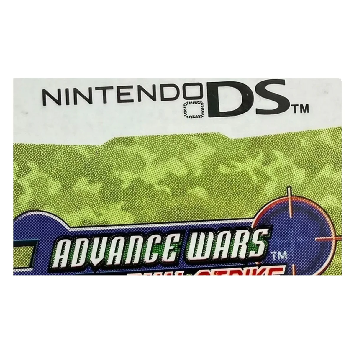 Advance Wars: Dual Strike Nintendo DS Detail — Losse cartridge
