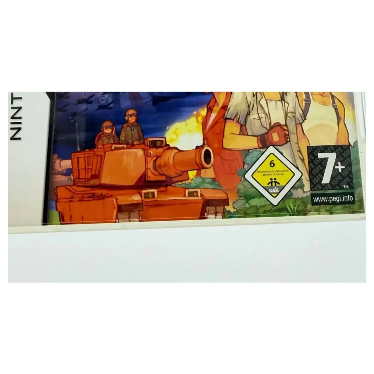 Advance Wars: Dual Strike Nintendo DS Binnenkant — Game in doos