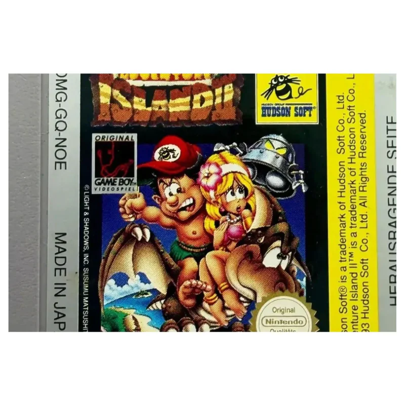 Adventure Island II (Game Boy / Color) — detail photo 2