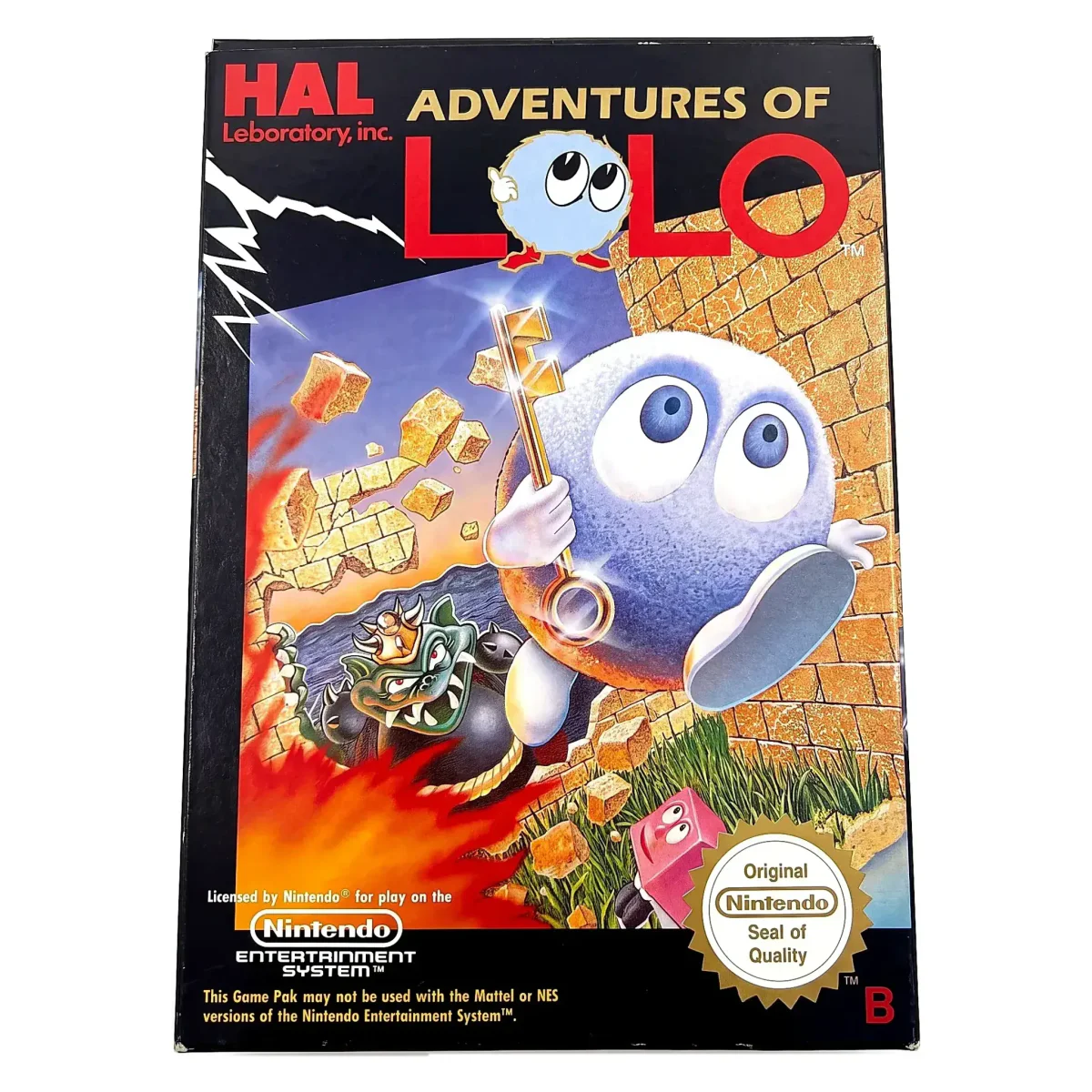 Adventures of Lolo (NES) — Žaidimas originalioje dėžutėje