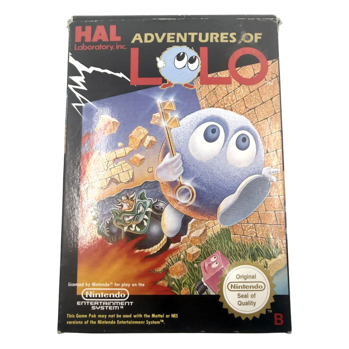 Adventures of Lolo (NES) — Spiel in Originalverpackung (OVP)