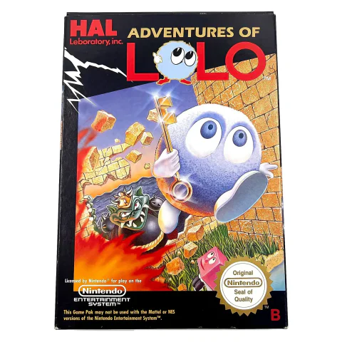 Adventures of Lolo (NES) — Game in doos, Goede staat — origineel tweedehands kopen bij Gameshop Enter