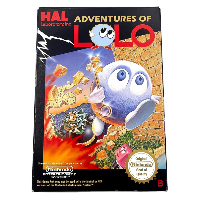 Adventures of Lolo (NES) Game in doos — Goed — origineel kopen bij Gameshop Enter