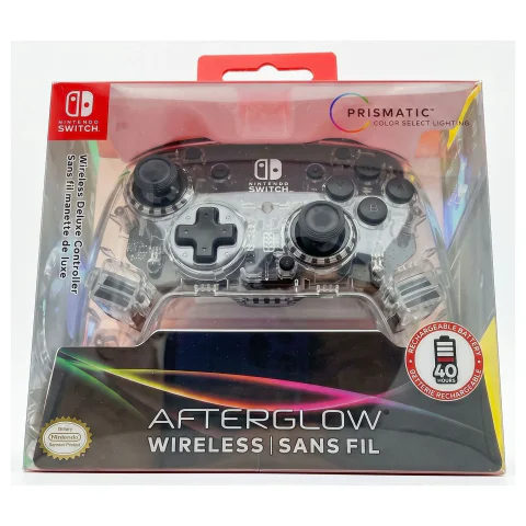 Afterglow Wireless Deluxe Controller (Switch, boxed) — Nintendo Switch