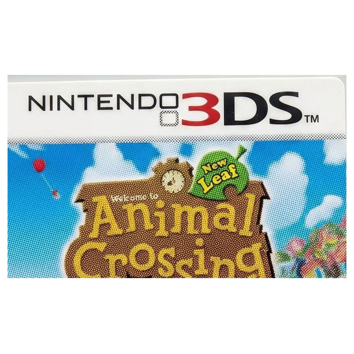 Animal Crossing: New Leaf Nintendo 3DS Detail — Losse cartridge