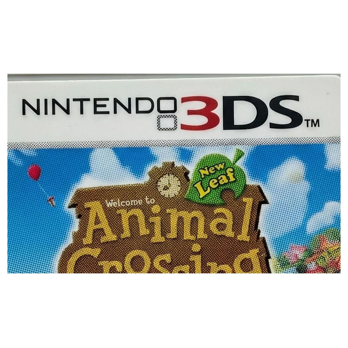 Animal Crossing: New Leaf Nintendo 3DS Detail — Losse cartridge