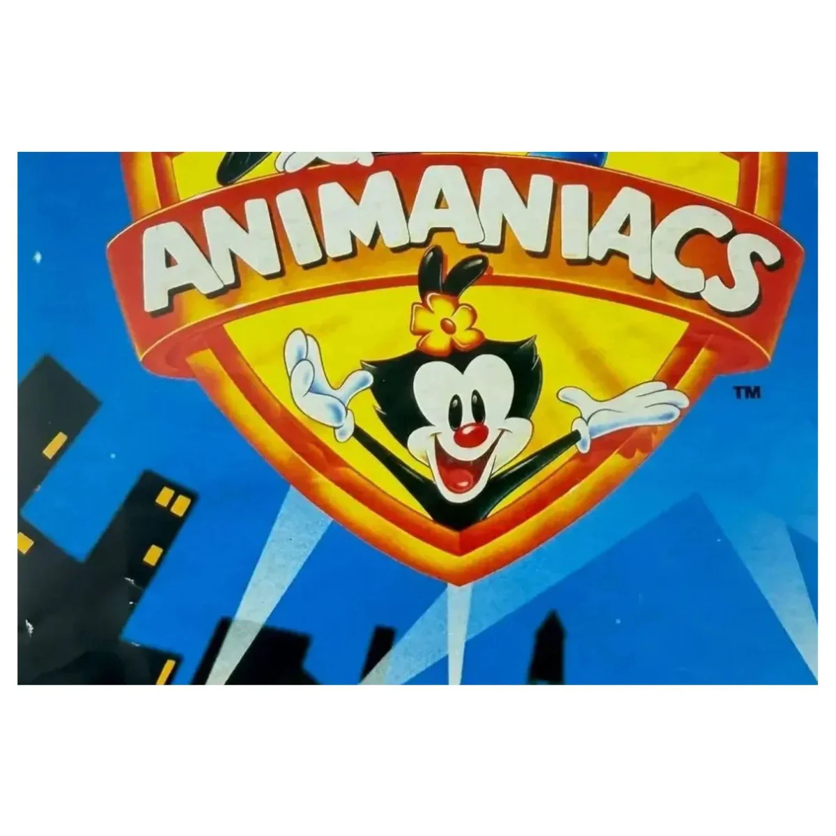 Animaniacs — originele handleiding Super Nintendo Label — Met handleiding