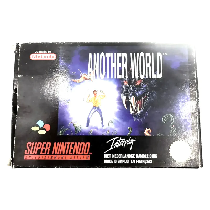Another World (Super Nintendo) Game in doos — Redelijke staat — origineel kopen bij Gameshop Enter