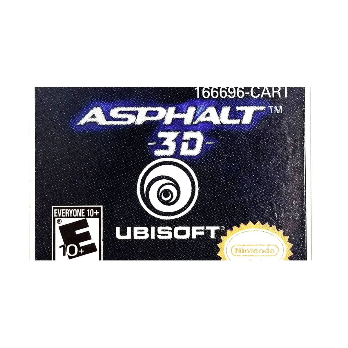Asphalt 3D (Nintendo 3DS) — detail photo 2