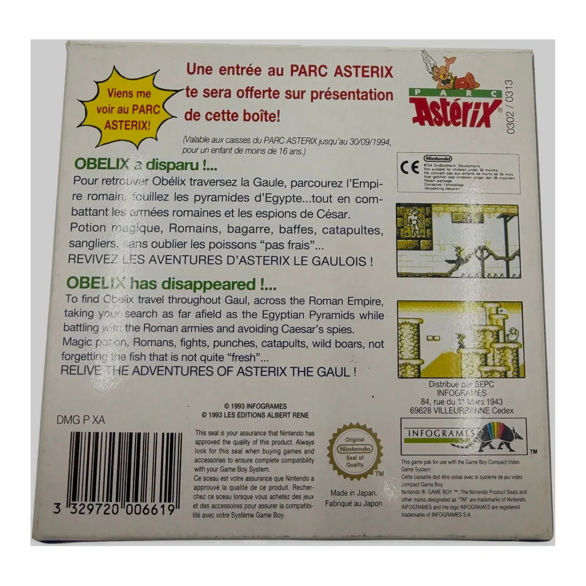 Asterix (Game Boy / Color) — detailní fotografie 1