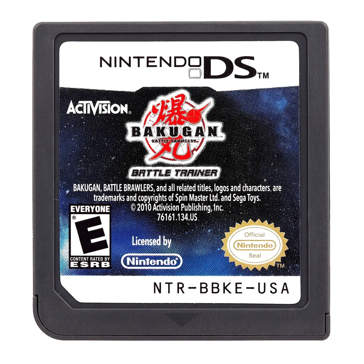 Bakugan Battle Brawlers: Battle Trainer (Nintendo DS) — Само касетата (без кутия)