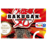 Bakugan: Battle Brawlers (Toys R Us Edition) Nintendo DS Label — Losse cartridge