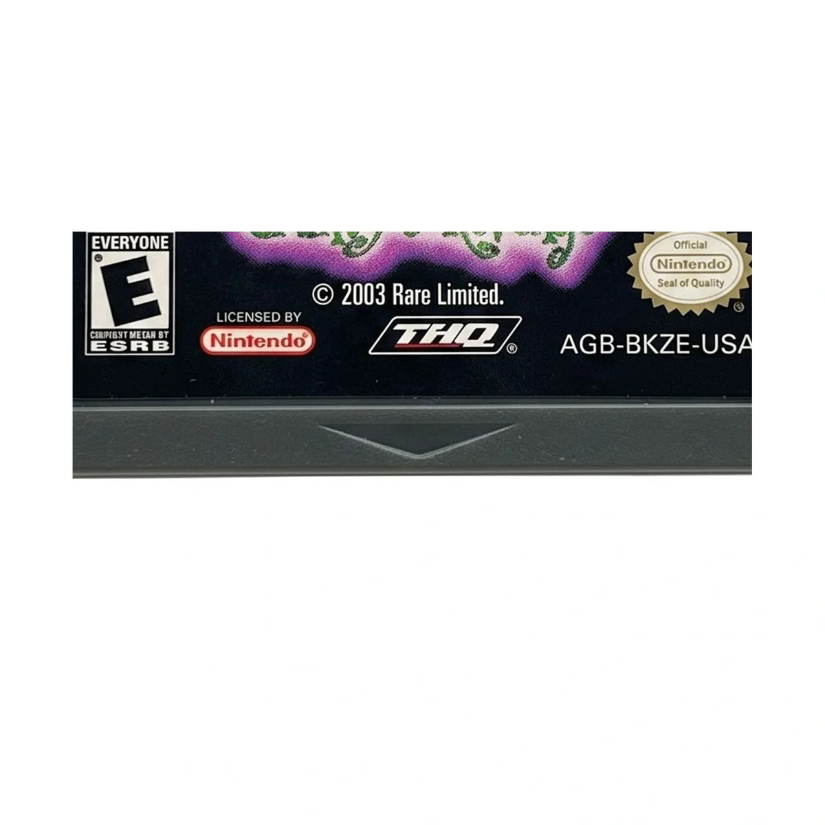 Banjo-Kazooie: Grunty's Revenge Game Boy Advance Binnenkant — Losse cartridge
