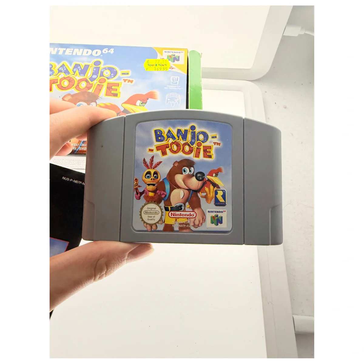 Banjo-Tooie Nintendo 64 Binnenkant — Game in doos met handleiding
