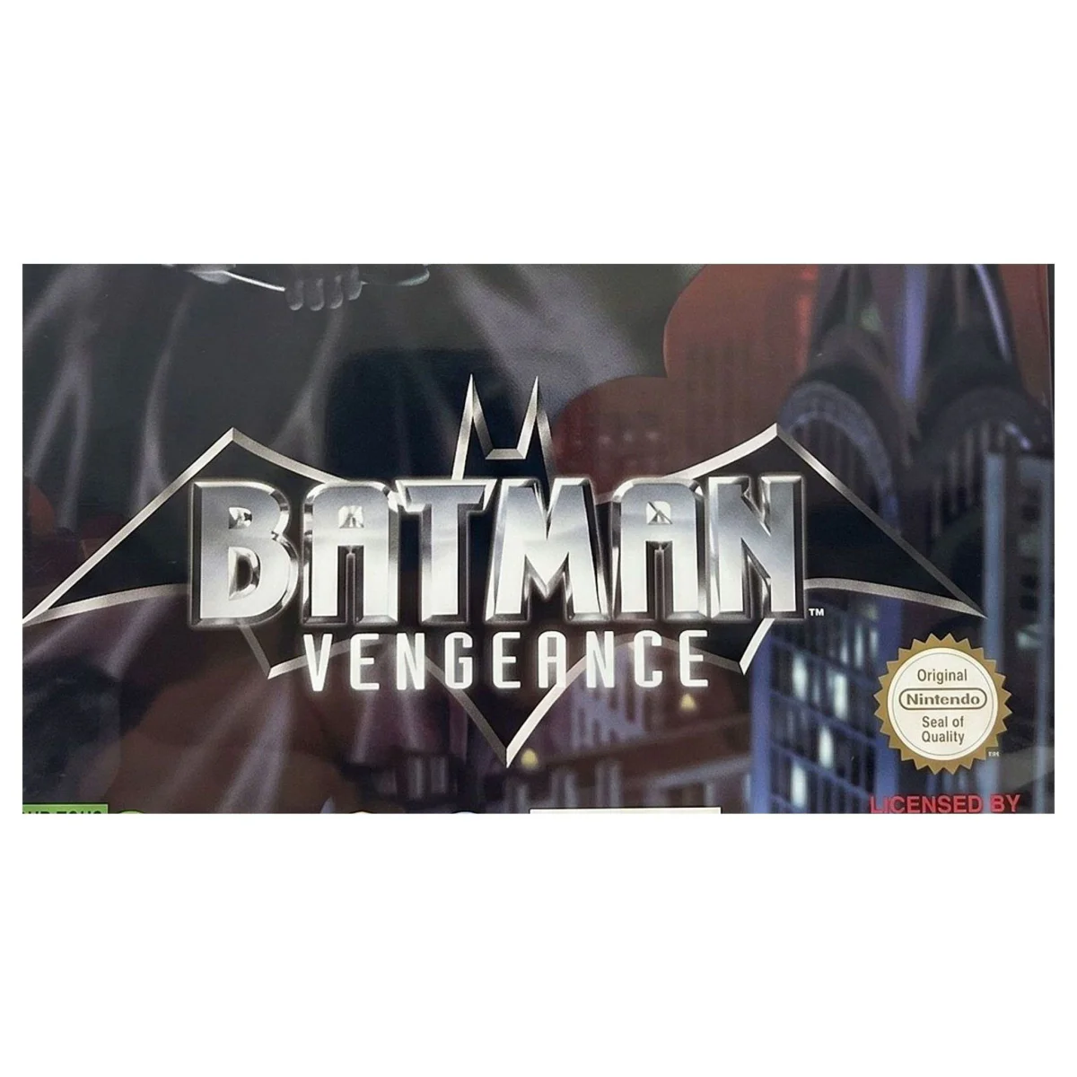 Batman: Vengeance GameCube Binnenkant — Game in doos