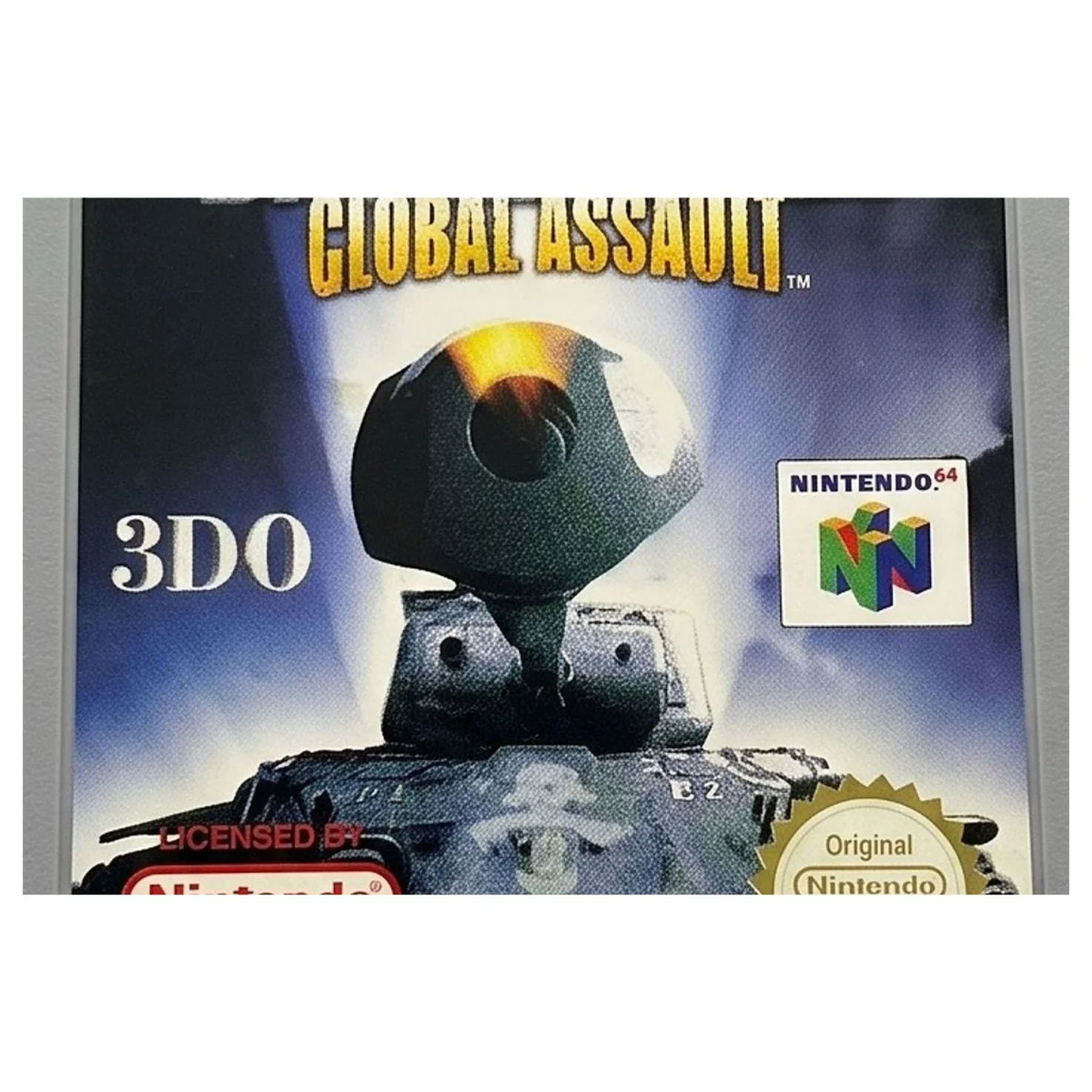 BattleTanx: Global Assault Nintendo 64 Label — Losse cartridge