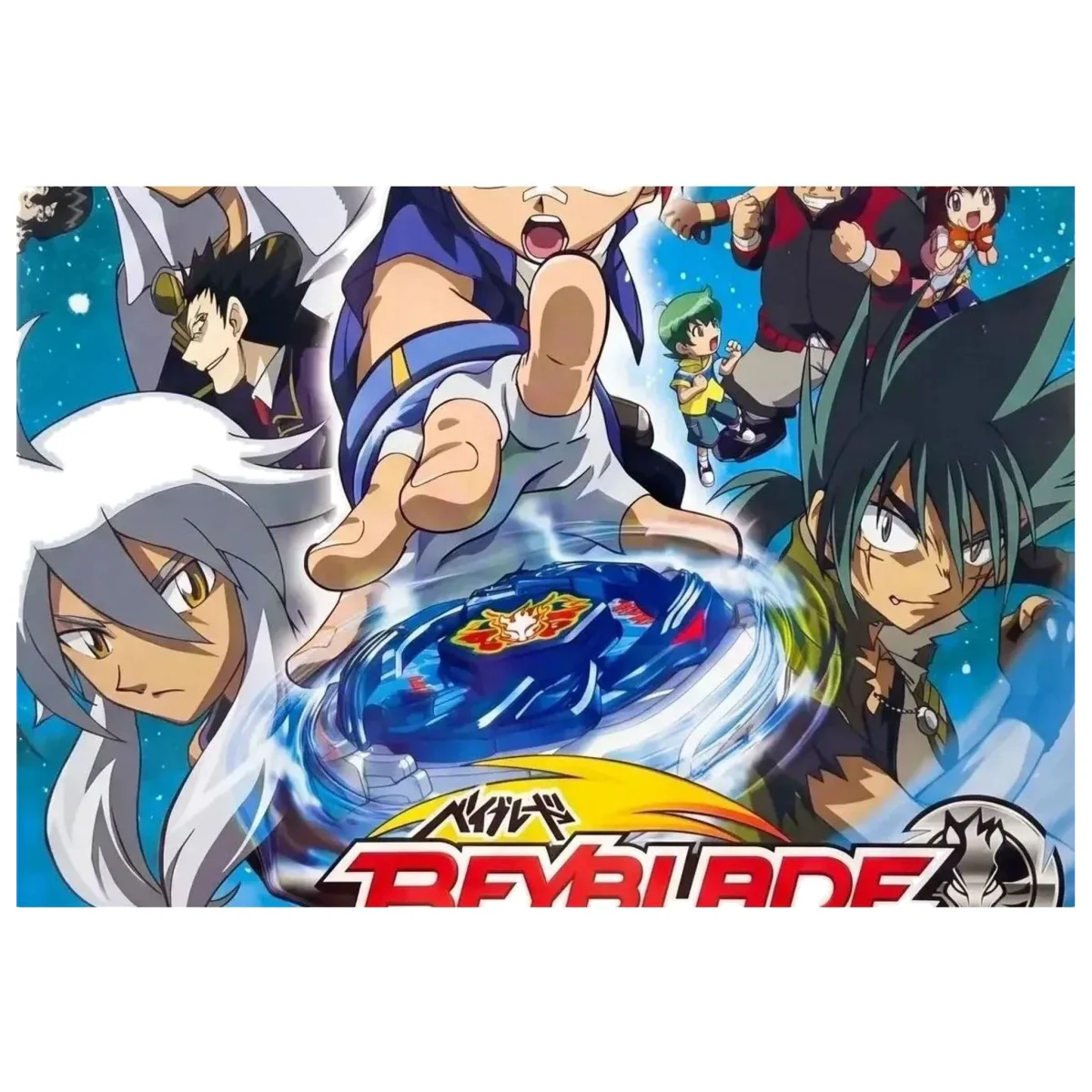 Beyblade Metal Fusion - Counter Leone Wii Label — Game in doos