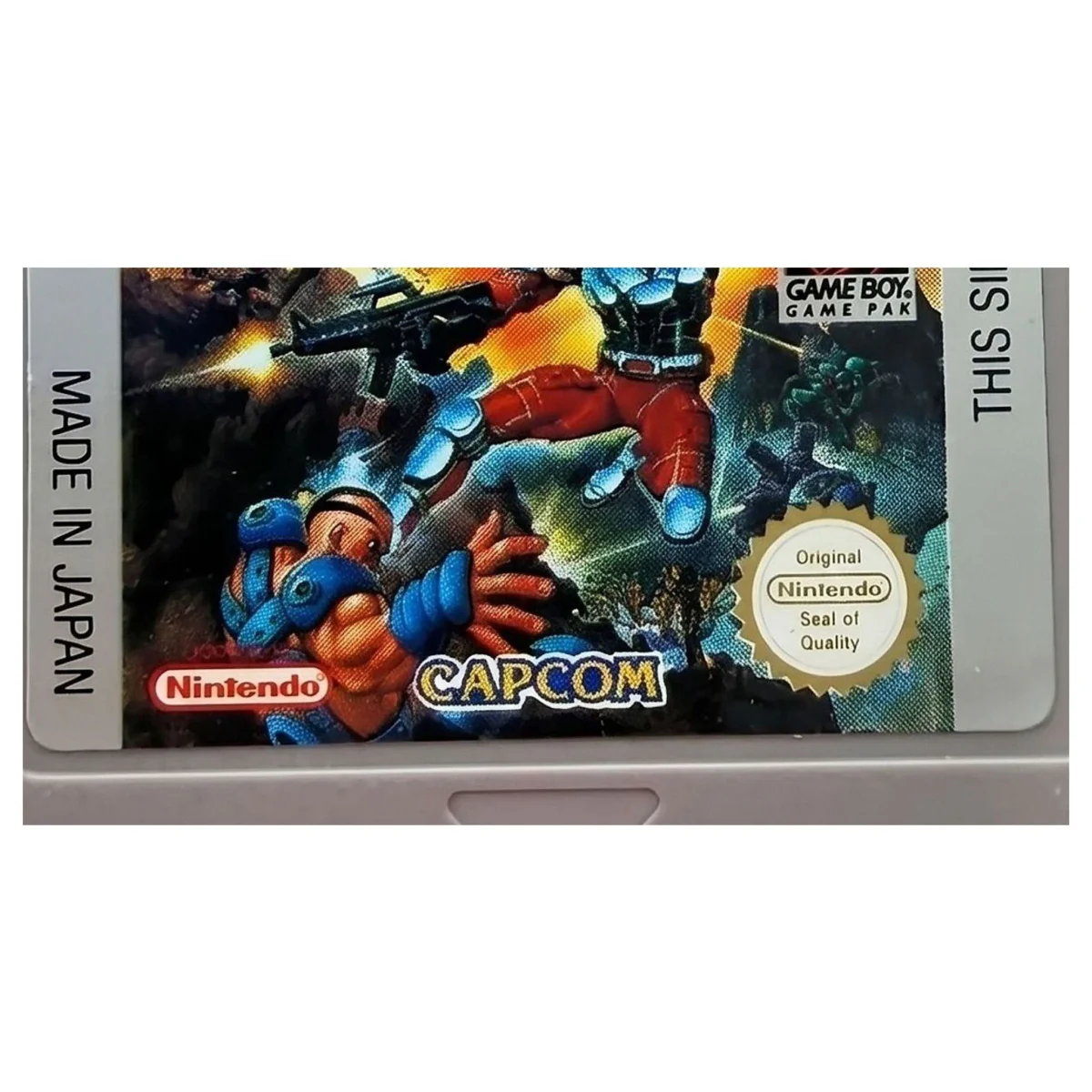 Bionic Commando Game Boy / Color Binnenkant — Losse cartridge