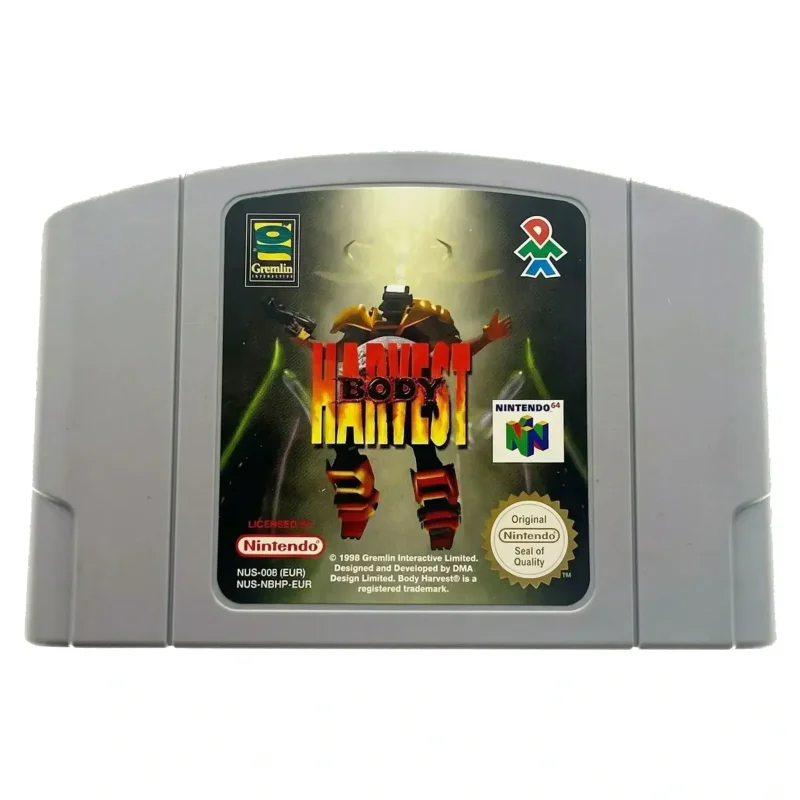 Body Harvest (Nintendo 64) Losse cartridge — Goed — origineel kopen bij Gameshop Enter
