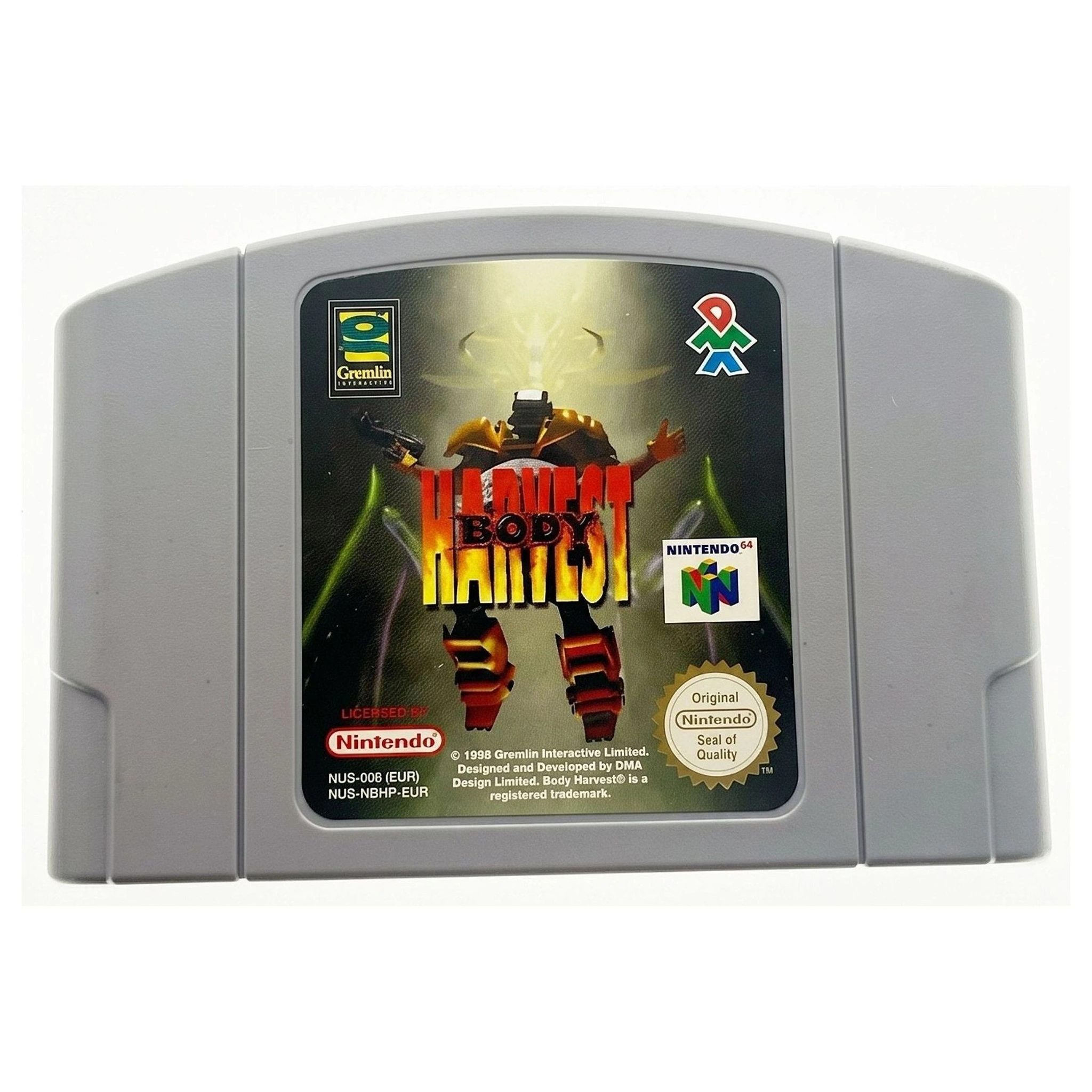 Body Harvest (Nintendo 64) Losse cartridge — Redelijke staat staat — origineel kopen bij Gameshop Enter