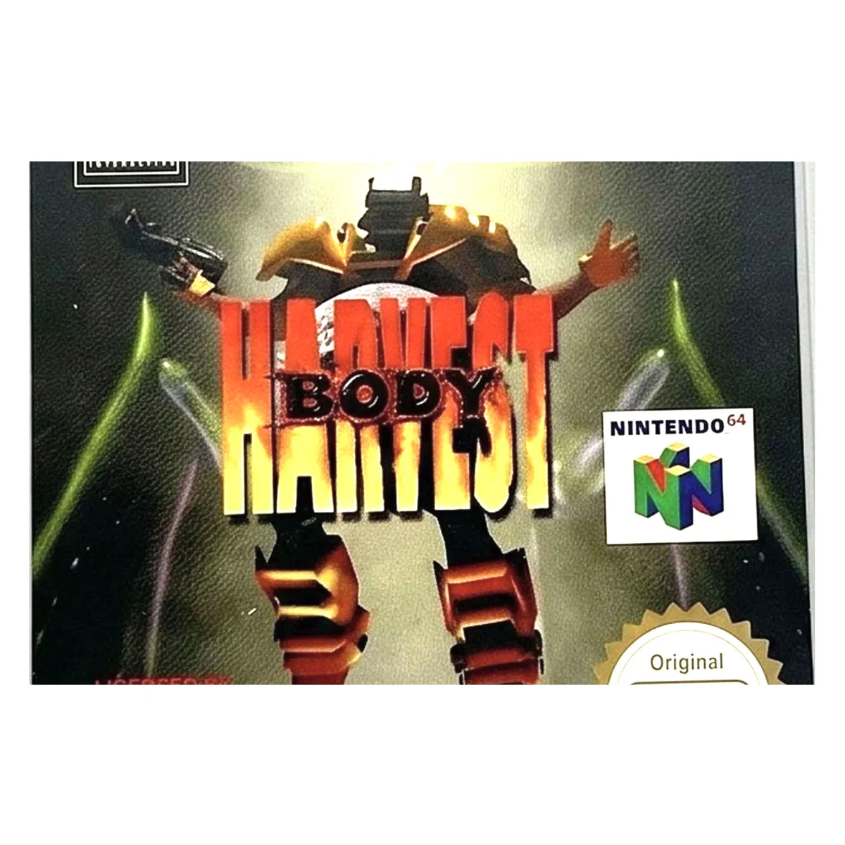 Body Harvest Nintendo 64 Label — Losse cartridge