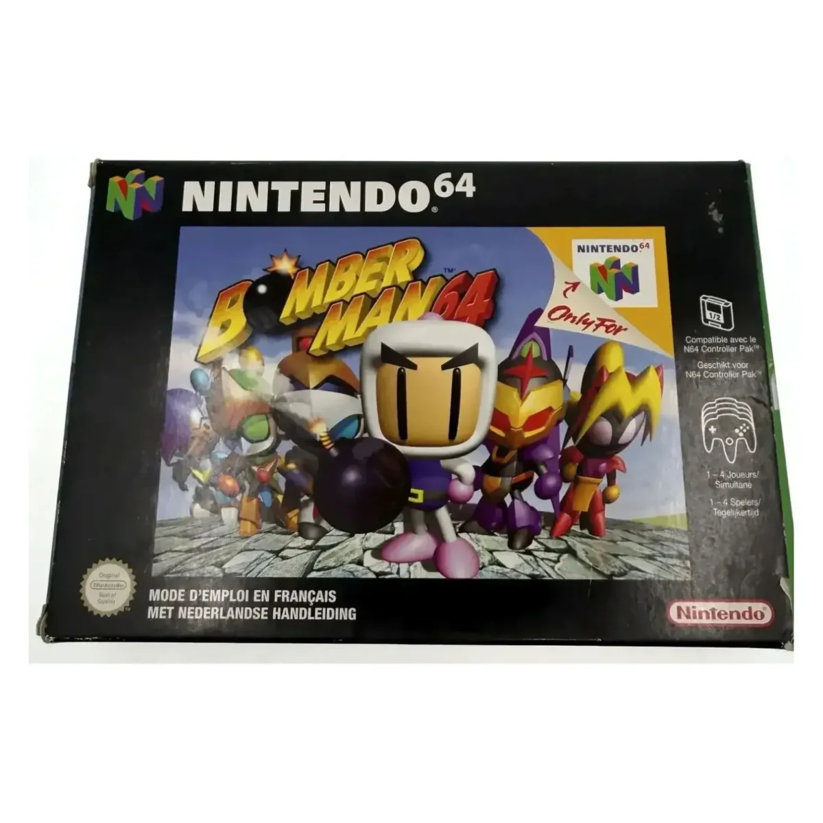 Bomberman 64 (Nintendo 64) — Spiel in Originalverpackung (OVP)
