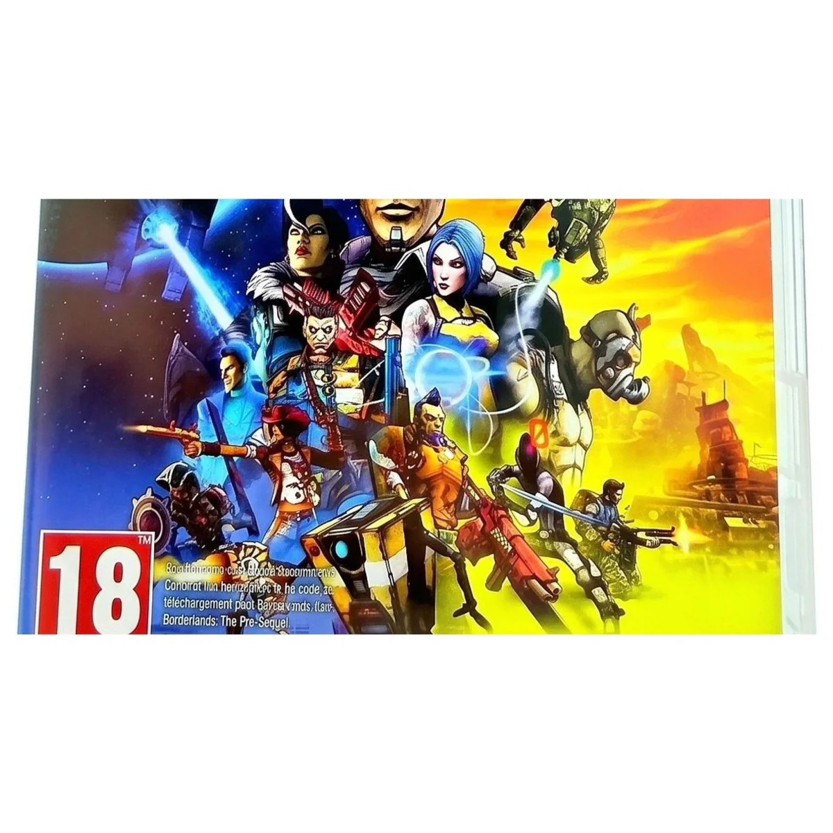 Borderlands Legendary Collection Nintendo Switch Binnenkant — Game in doos