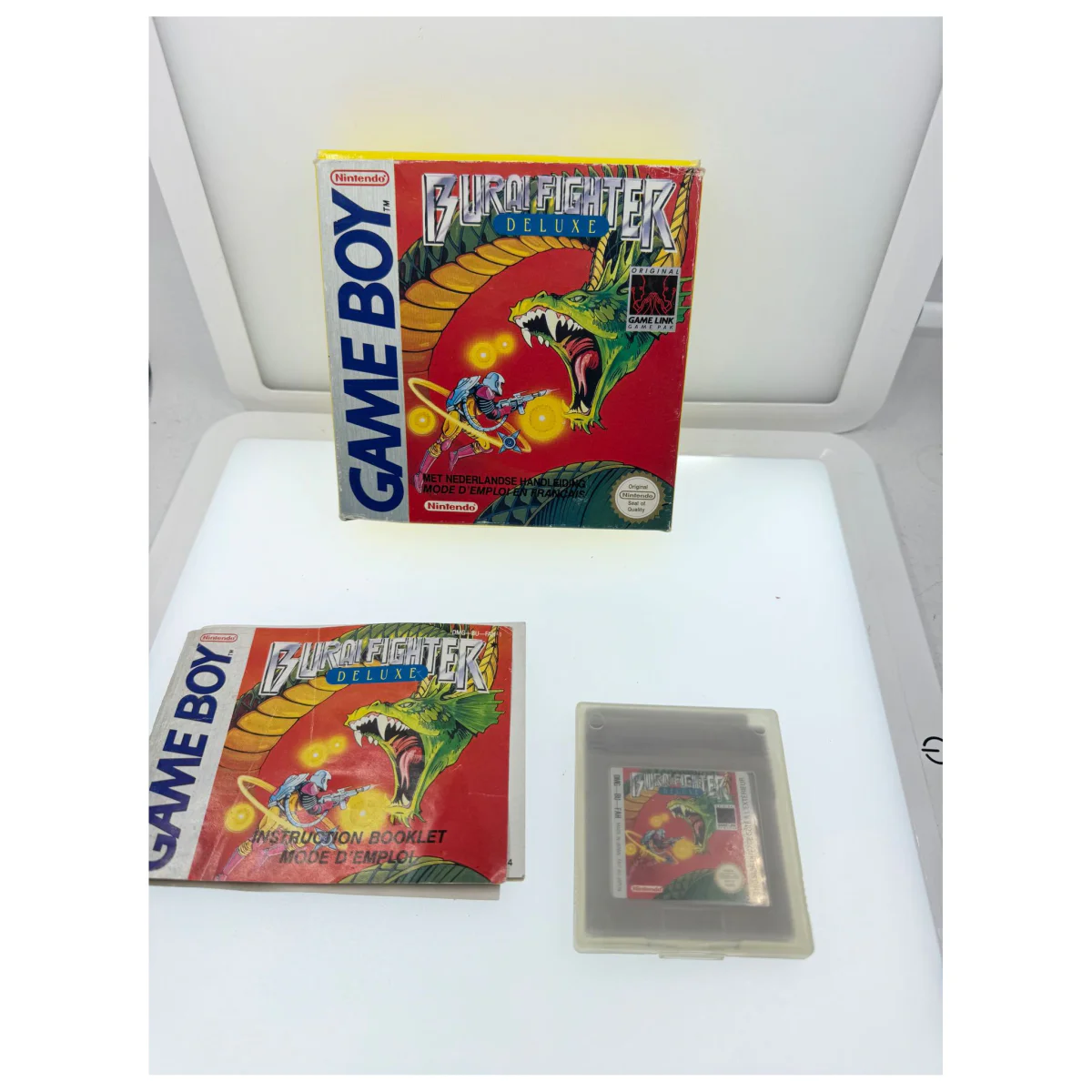 Burai Fighter Deluxe (Game Boy / Color) — Game in original box