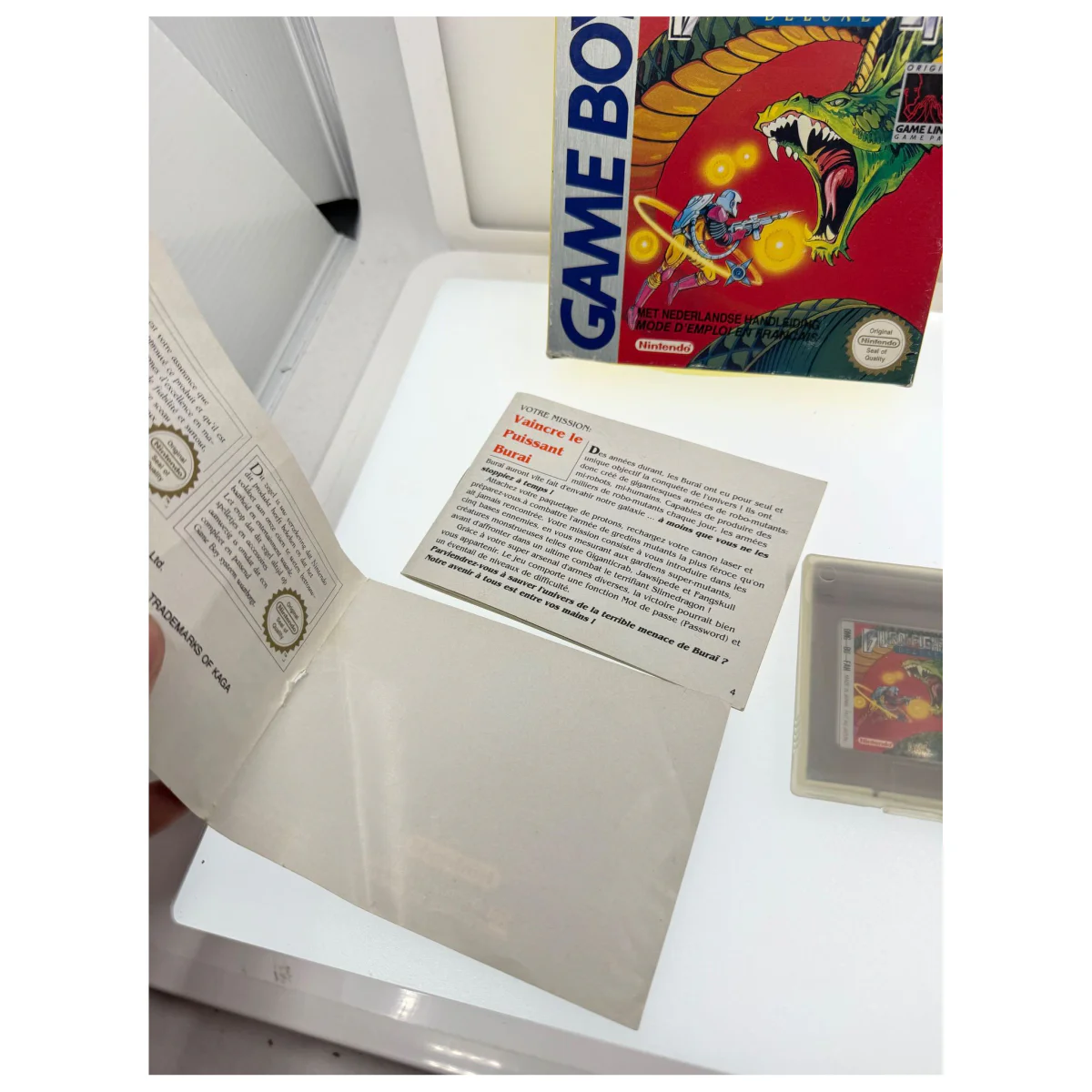 Burai Fighter Deluxe (Game Boy / Color) — φωτογραφία λεπτομέρειας 4