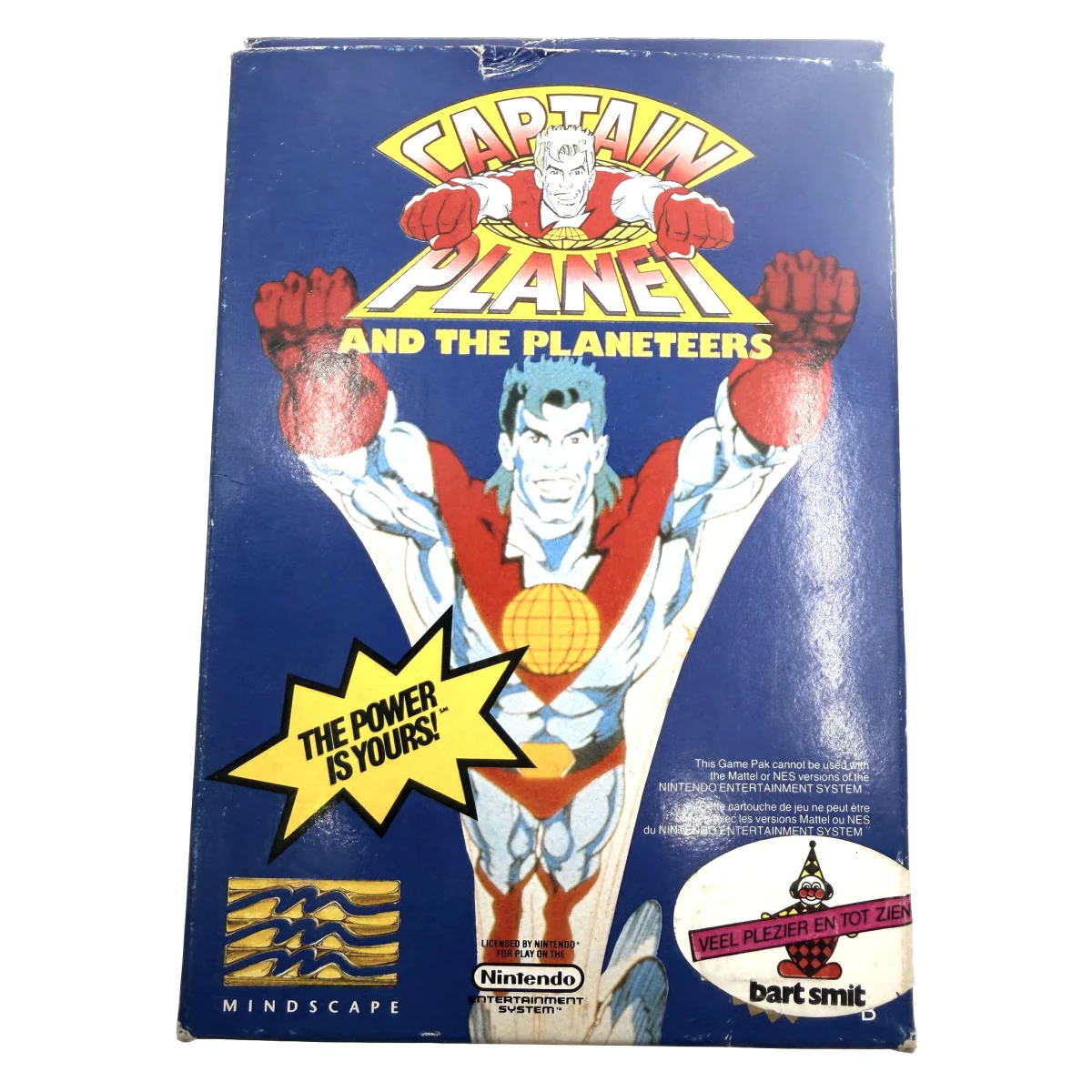 Captain Planet and the Planeteers (NES) — Gioco in scatola originale