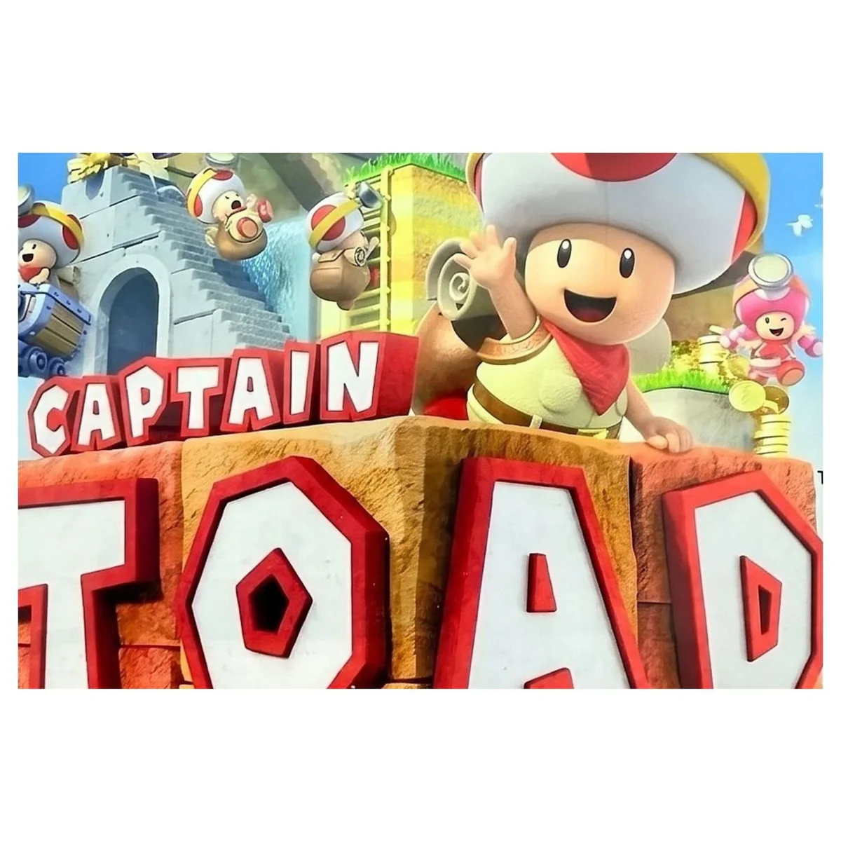 Captain Toad: Treasure Tracker Nintendo Switch Label — Game in doos