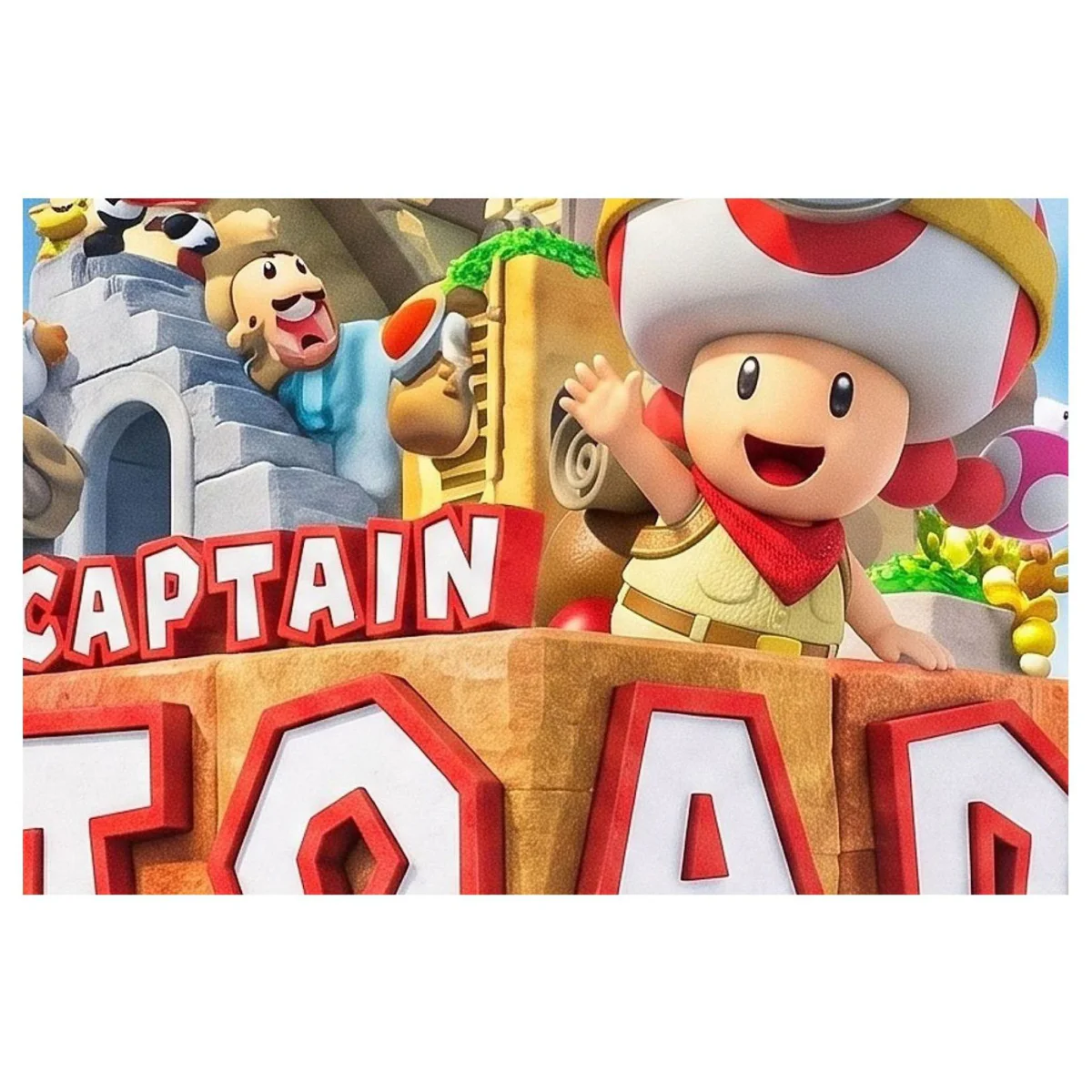 Captain Toad: Treasure Tracker (slechte staat) Wii U Label — Game in doos