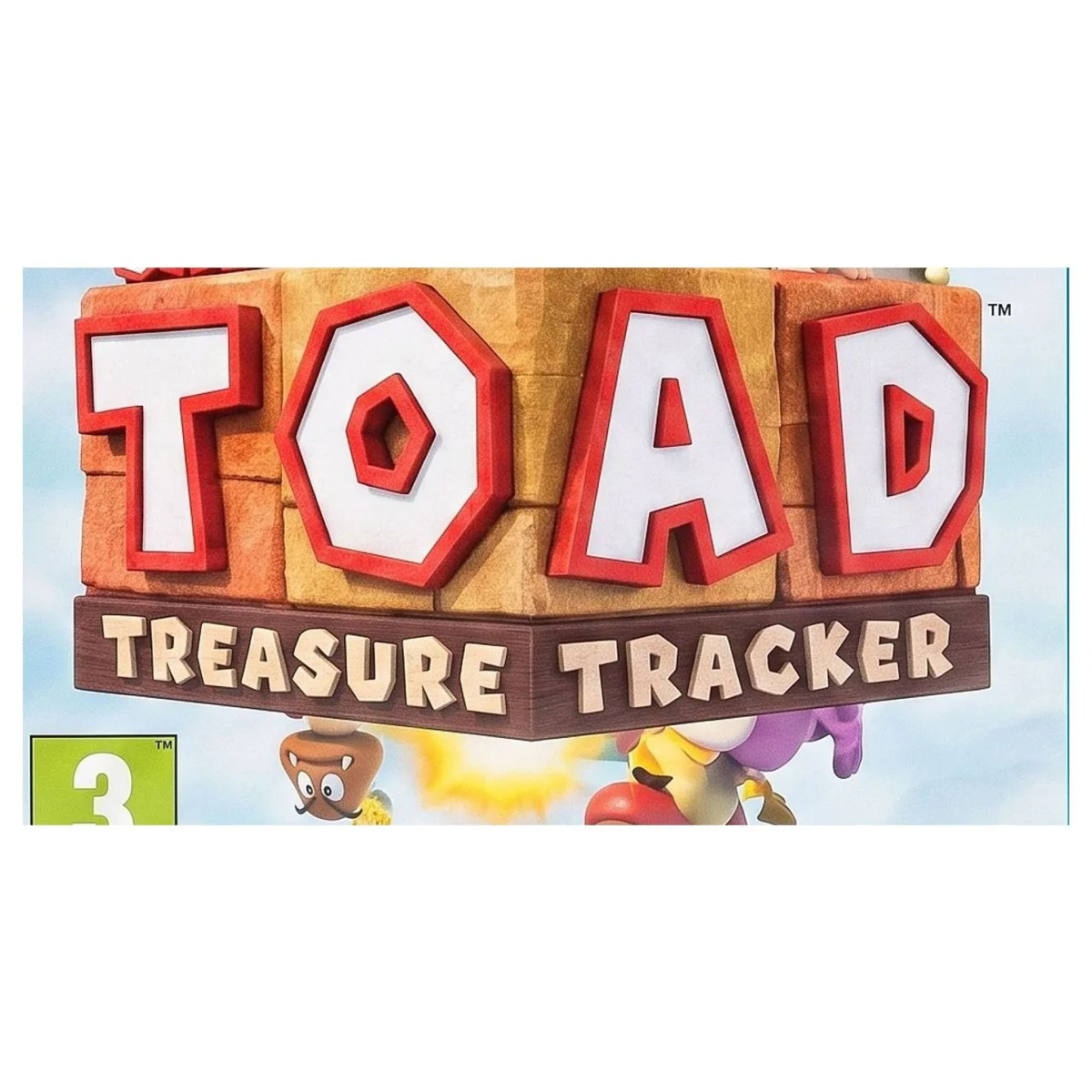 Captain Toad: Treasure Tracker Wii U Binnenkant — Game in doos