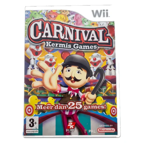 Carnival Kermis Games (Wii) — Game in doos, Goede staat — origineel tweedehands kopen bij Gameshop Enter