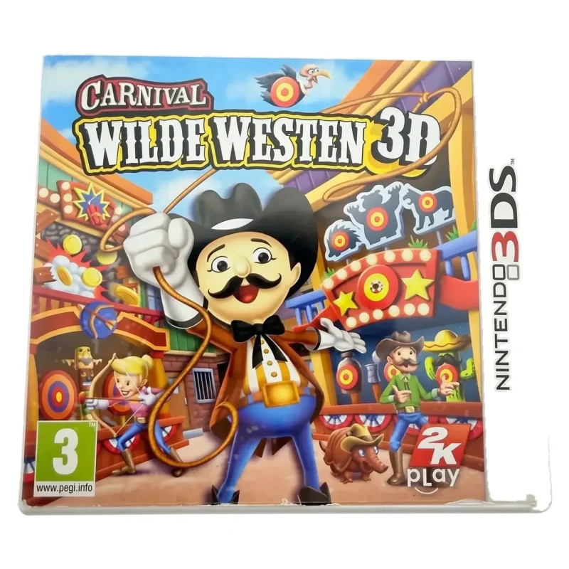 Carnival: Wilde Westen 3D (Nintendo 3DS) Game in doos — Goed — origineel kopen bij Gameshop Enter