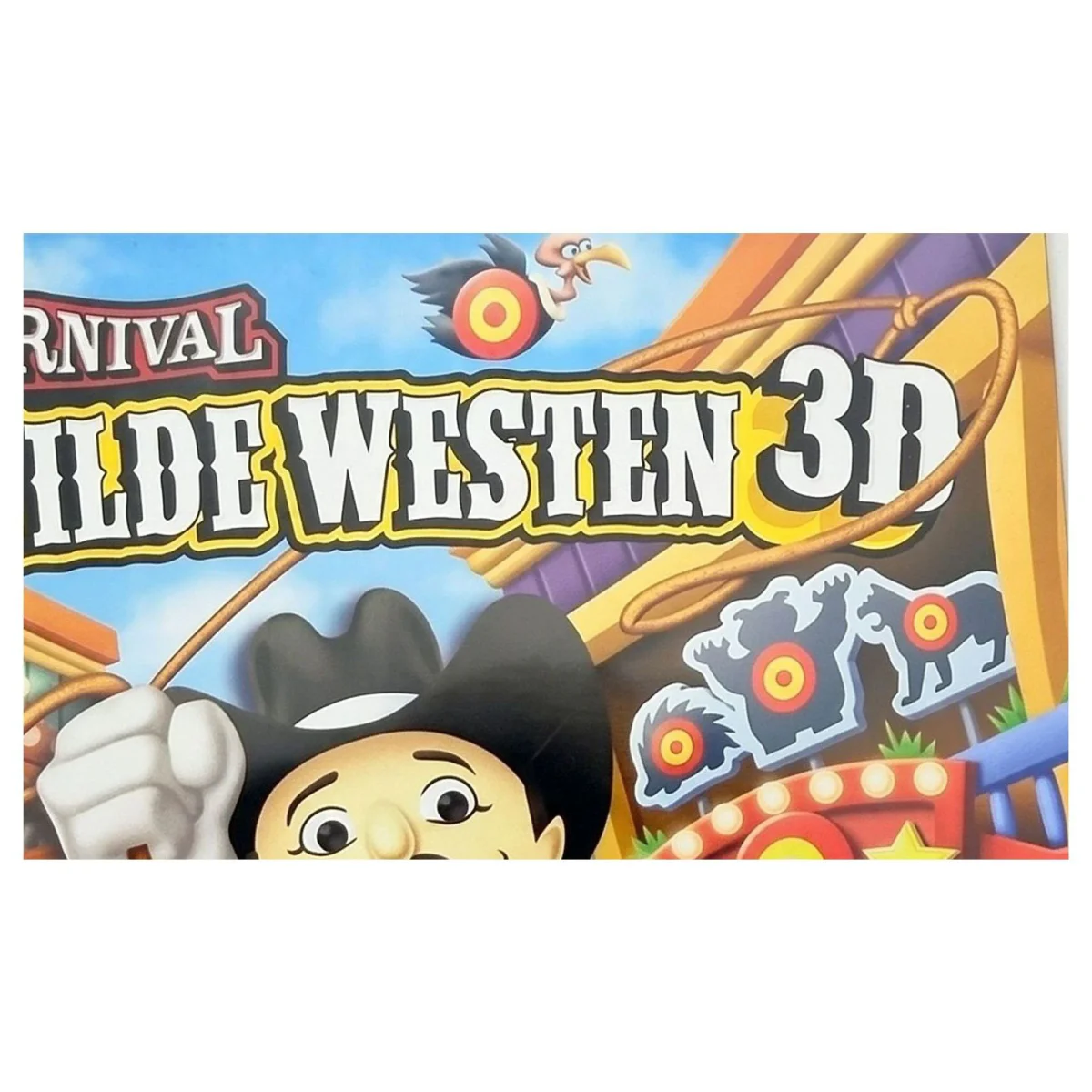 Carnival: Wilde Westen 3D Nintendo 3DS Detail — Game in doos