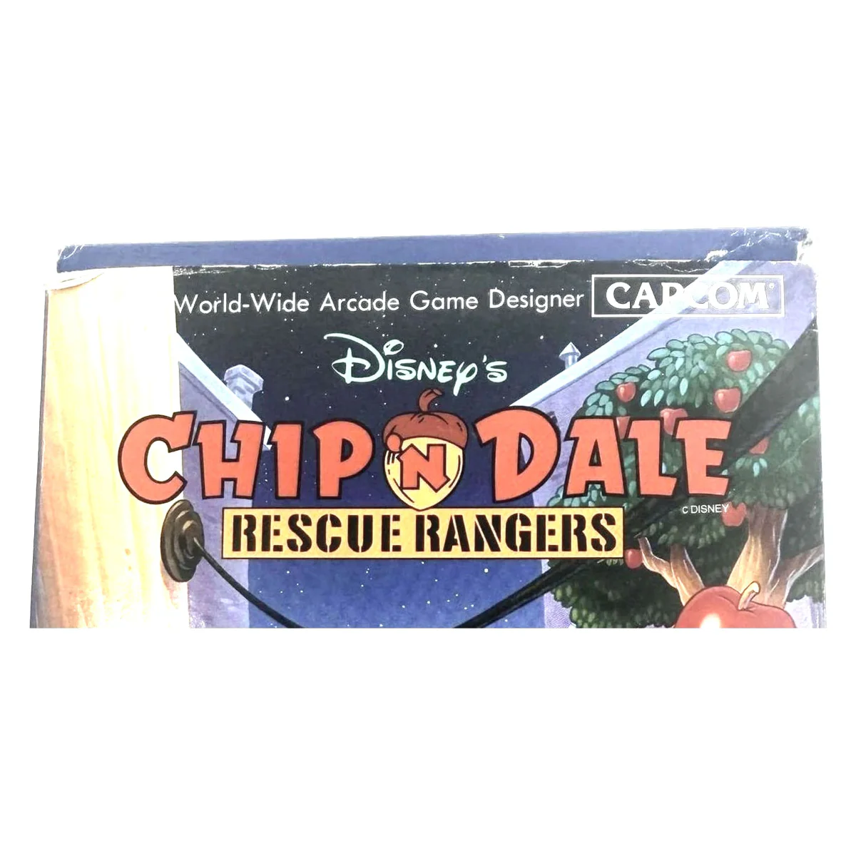 Chip 'n Dale Rescue Rangers NES Detail — Game in doos
